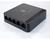 LevelOne GEU-0522 switch di rete Gigabit Ethernet (10/100/1000) Nero