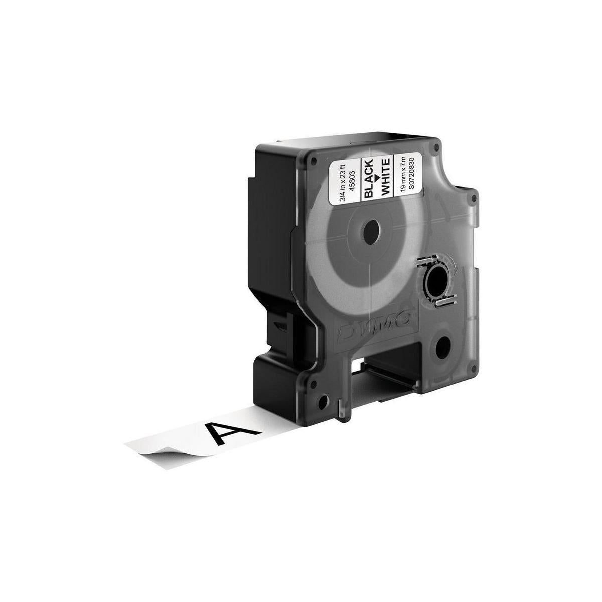 DYMO D1 Standard - Black on White - 19mm nastro per etichettatrice