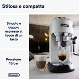 DeLonghi EC 685 Automatica Macchina per Espresso Libera Installazione 1L Bianco