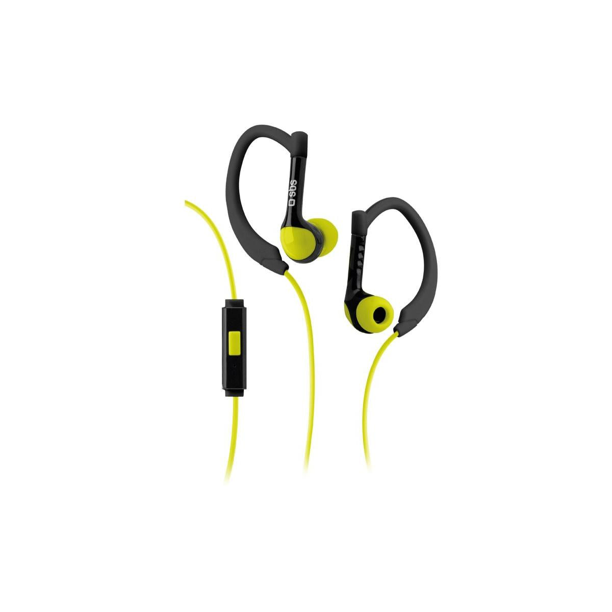 SBS Auricolari Sport in ear con archetto e filo stereo