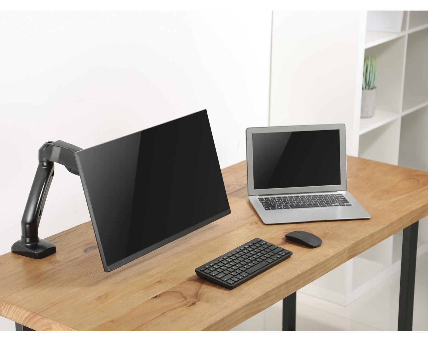 Equip 650120 supporto da tavolo per Tv a schermo piatto 81,3 cm (32") Nero Scrivania