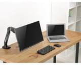 Equip 650120 supporto da tavolo per Tv a schermo piatto 81,3 cm (32") Nero Scrivania