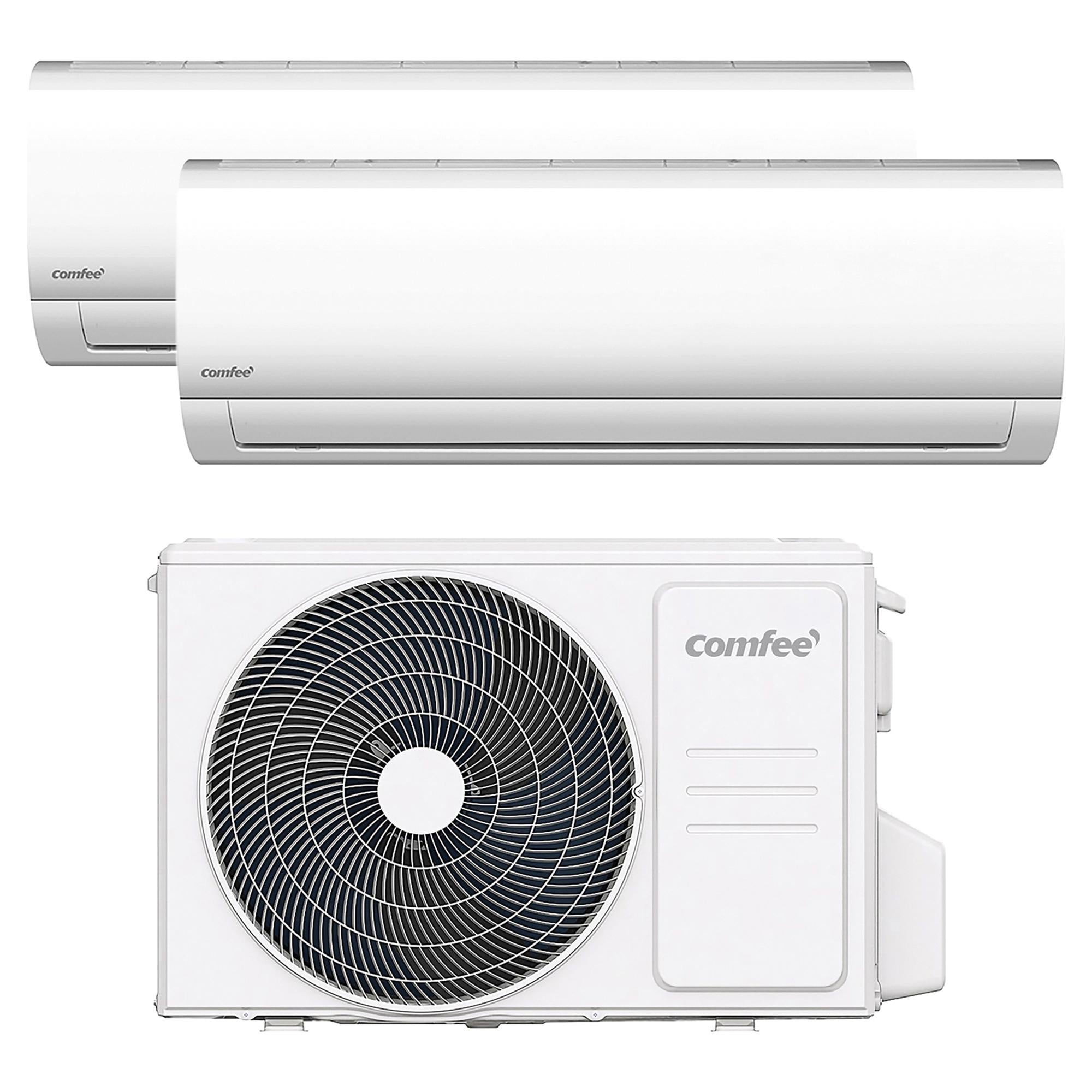 Comfeè KITDUALFBCF9 12 condizionatore fisso Climatizzatore split system Bianco