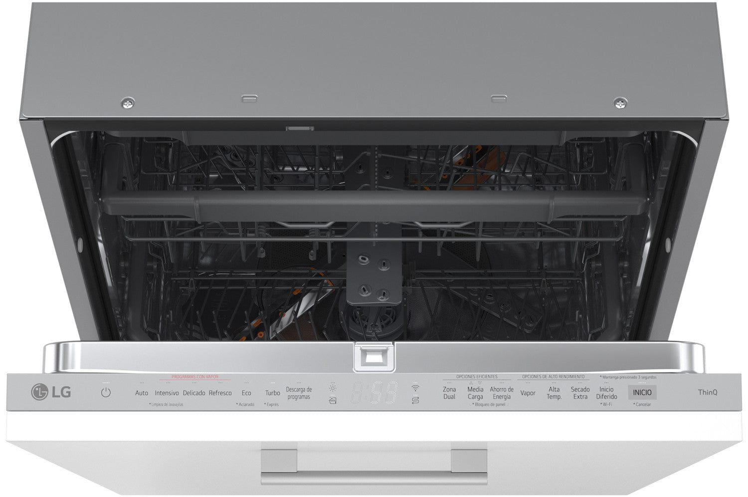LG QuadWash DB375TXSW Lavastoviglie a scomparsa totale Classe A 14 coperti Vapore Wi-Fi