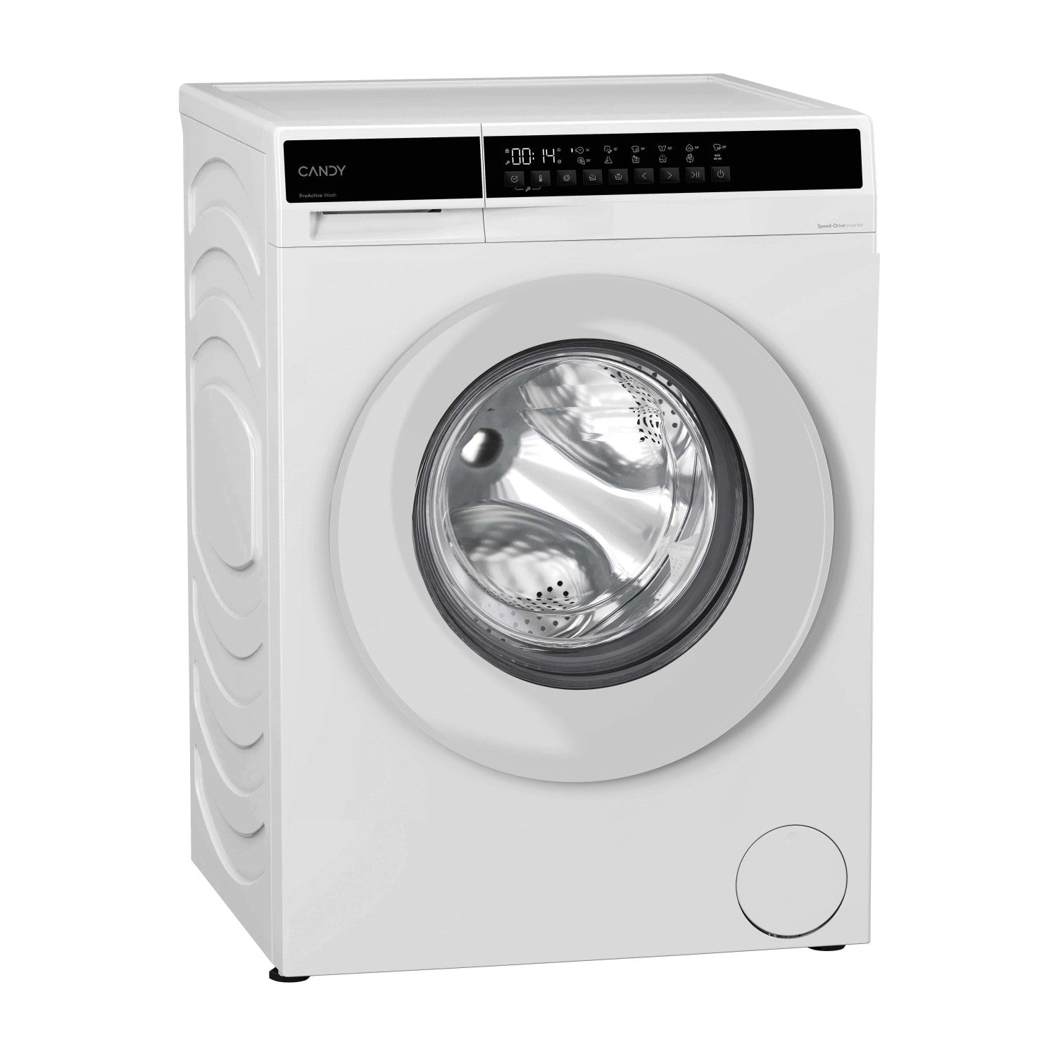 Candy ProWash 100 Easy, Lavatrice Slim 7 KG, 15% più efficente della classe A, 1200 giri, Bianco, Inverter, Fresh Vapor, EY 27S7-S Venduto come Grado B 8059019115641