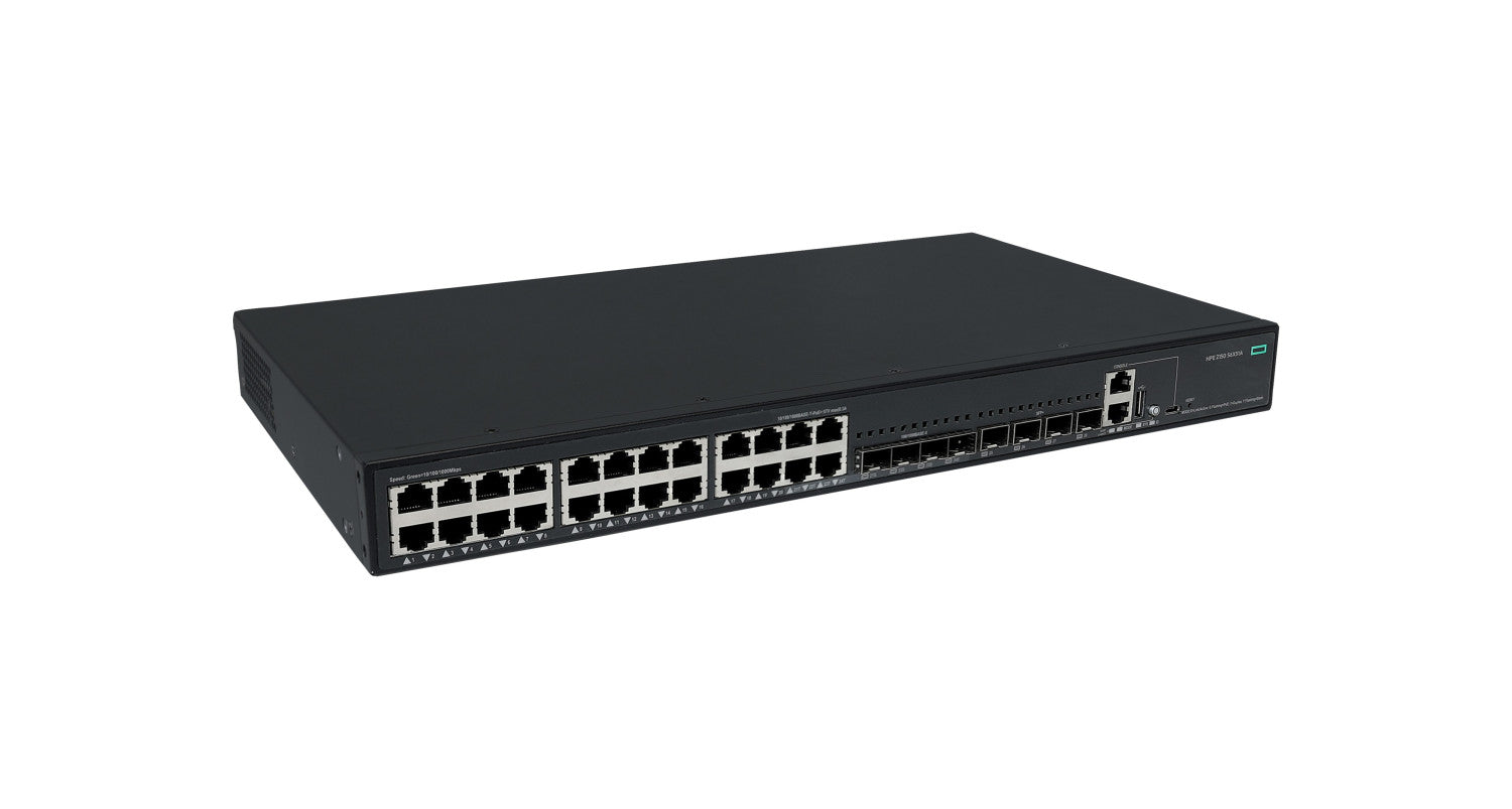 HPE Networking CW 2150 24p 10M/100M/1G PoE 4p SFP 1G Combo 4p SFP 1G/10G 405W Switch