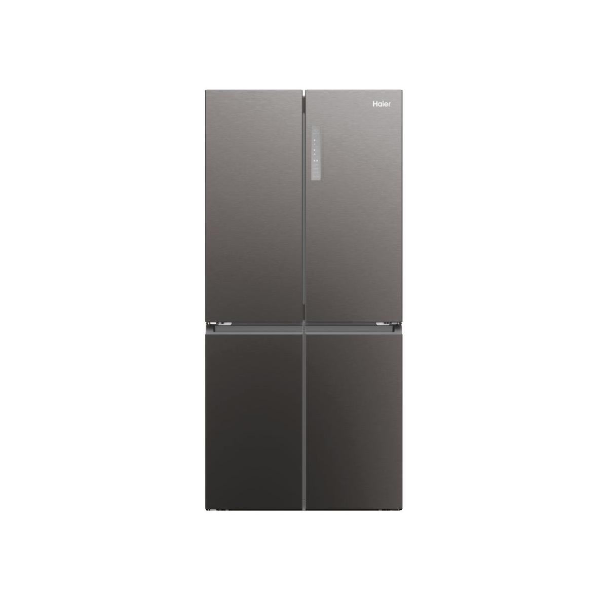 Haier HCR3818ENMD frigorifero side-by-side Libera installazione 467 L E Grigio