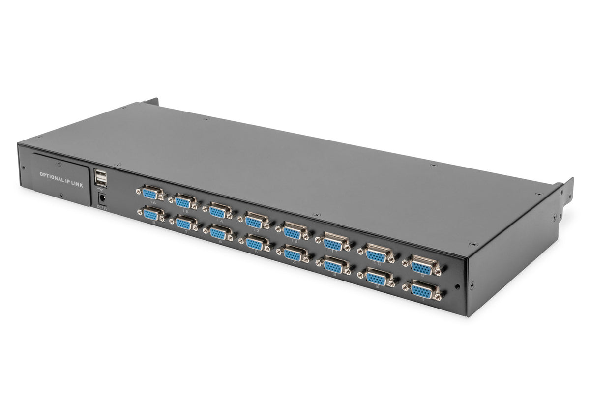 Digitus Commutatore KVM modulare, 16 porte