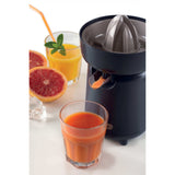 Ariete 417 Spremiagrumi Breakfast, 40W, 2 coni di spremitura, Coperchio di protezione, Beccuccio antigoccia, Rotazione a destra e a sinistra, Piedini antiscivolo, Dark Sahara Grey