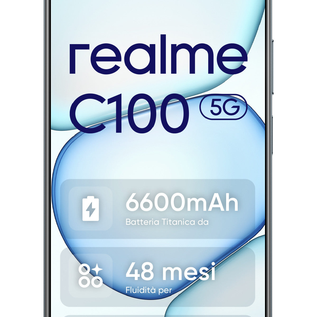 realme C100 5G 17,3 cm (6.8") Doppia SIM Android 16.0 USB tipo-C 4 GB 128 GB 6600 mAh Verde