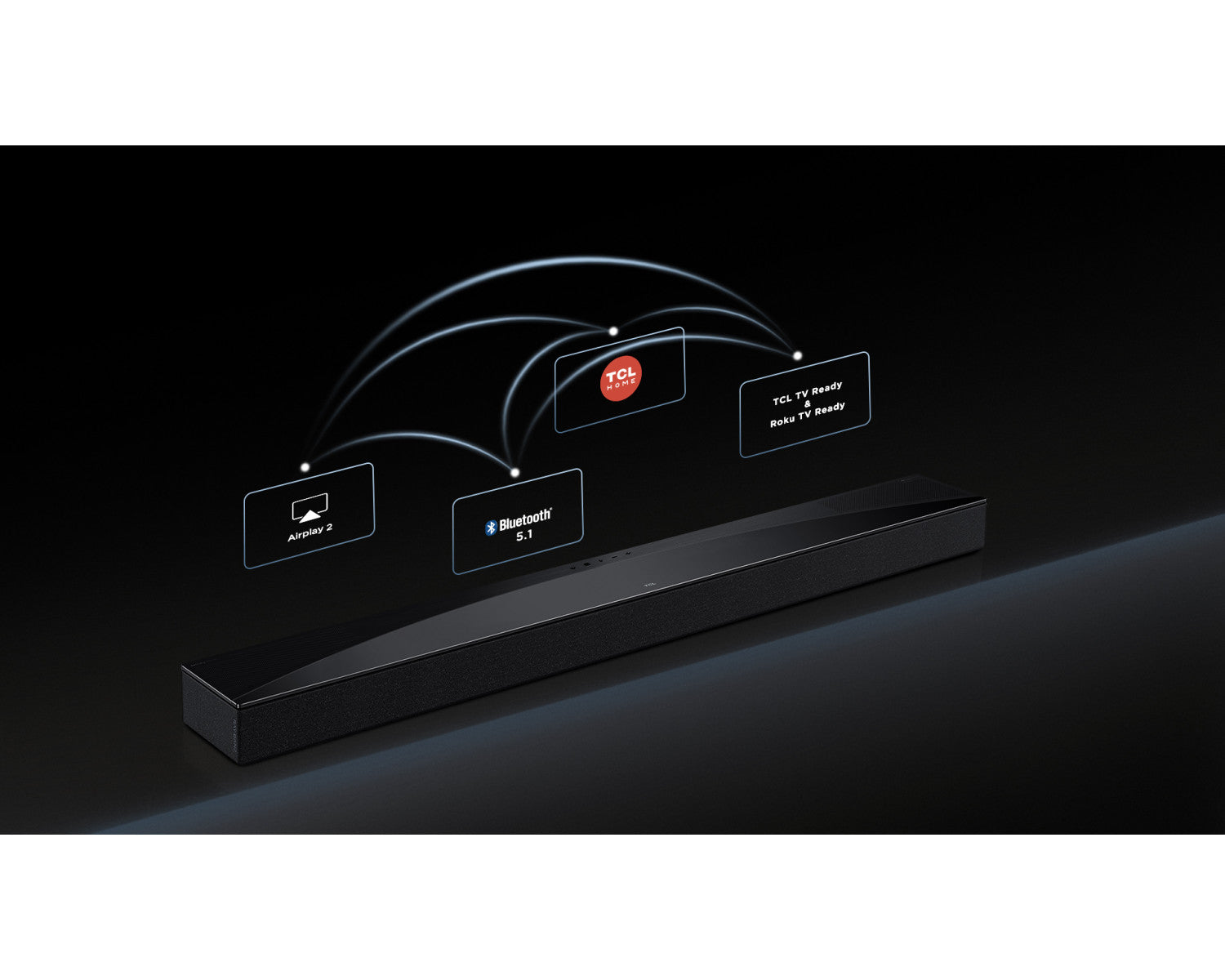 TCL Q Soundbar Q75H 5.1.2 canali, Dolby Atmos con Subwoofer integrato, 780W Venduto come Grado A 8720568106045