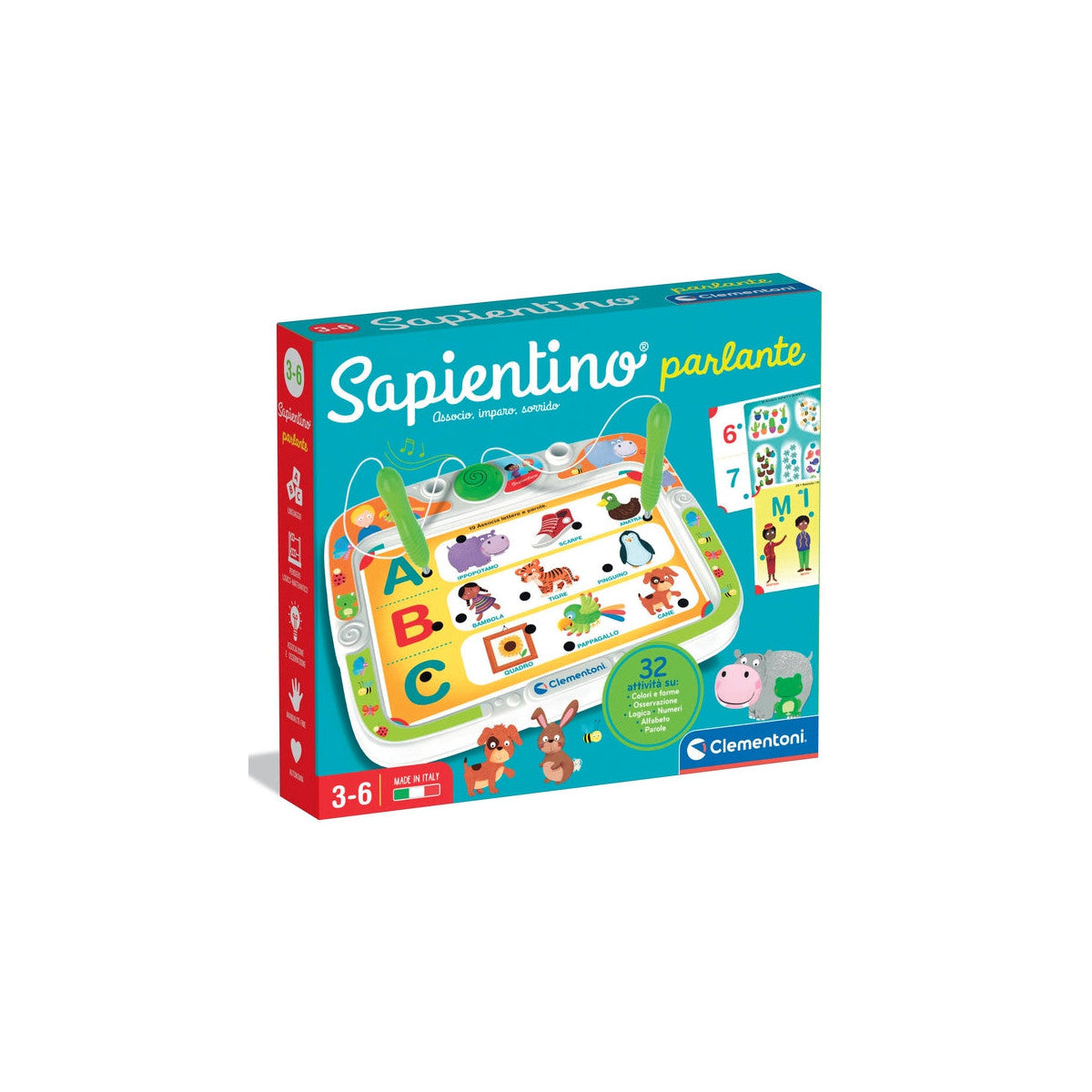 Clementoni Clemmy 16472 gioco da tavolo Carta da gioco Educativo