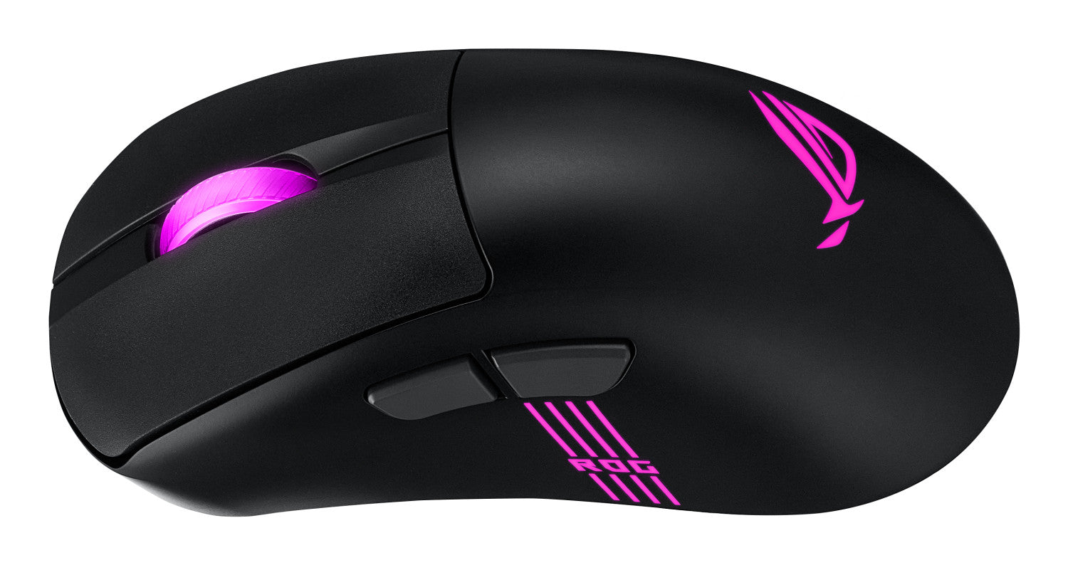 ASUS ROG Keris II Origin BLK mouse Gaming Mano destra RF Wireless Bluetooth USB Type-A Ottico 42000 DPI