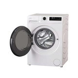 Candy ProWash 300, Lavasciuga Slim 8 5 KG, 10 più efficente della classe A, 1400 giri, Bianco, Inverter, Fresh Vapor, GWD 485SB6-S