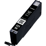 Cartuccia di Inchiostro Canon CLI-551BK BHR4422GL Nero per Pixma iP7200 iP7250 iP8750