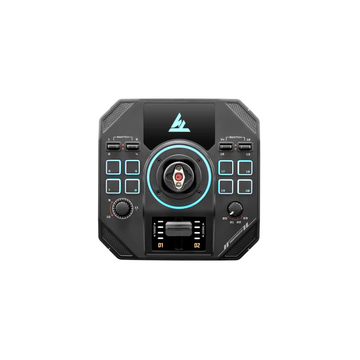 Thrustmaster Sol-R 5 Base Nero USB Analogico/Digitale PC