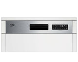 Beko b300 BDSN26430X Lavastoviglie 60cm Semi-Integrata con Cruscotto Inox Classe D 45 dBA