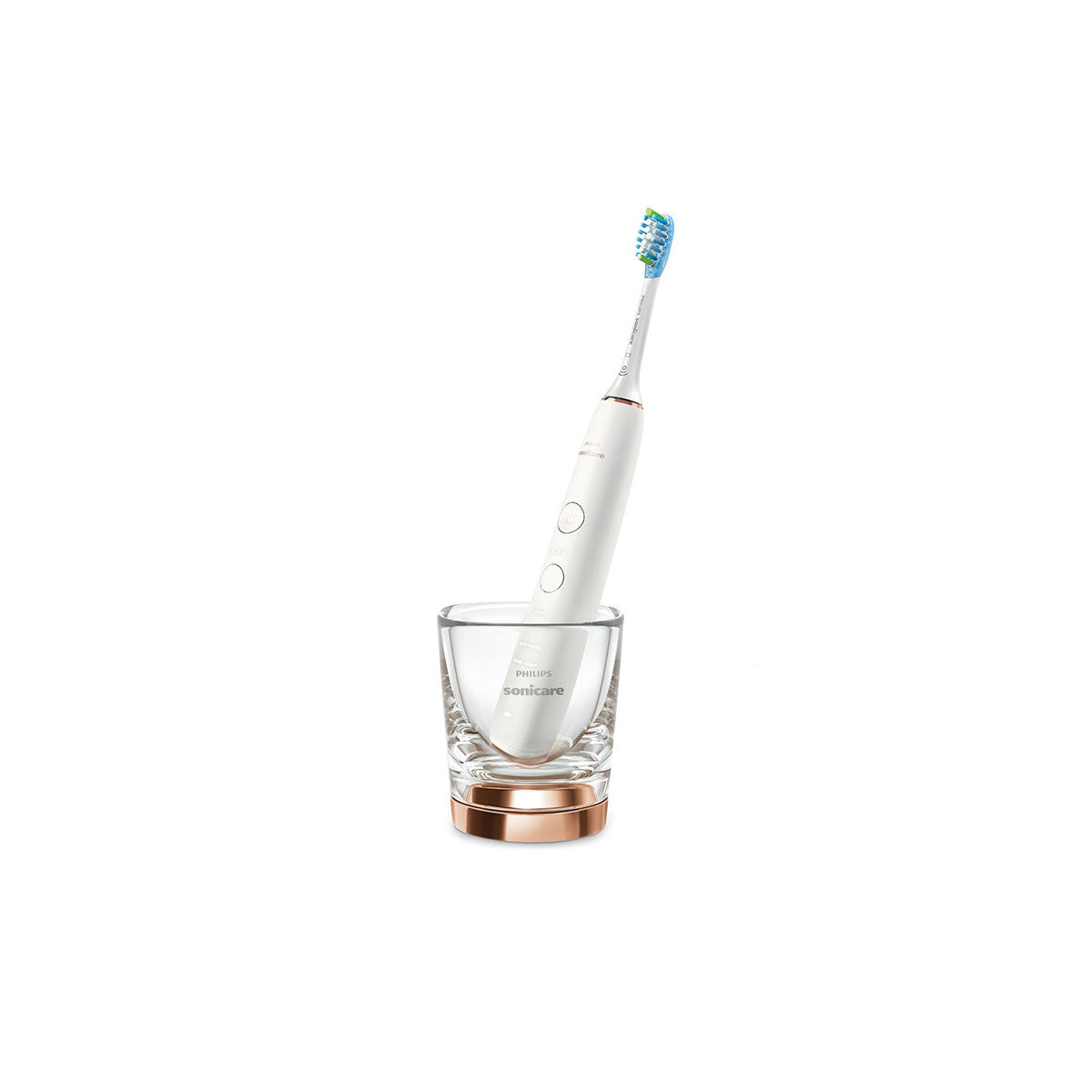 Philips Sonicare DiamondClean serie 9000 Sonicare Spazzolini Elettrici Sonici con App, confezione da 1 spazzolino bianco e 1 spazzolino nero HX9914/57