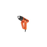 Black e Decker KX2001-QS pistola a caldo Pistola ad aria calda 500 l/min 600 C 2000 W Nero, Arancione