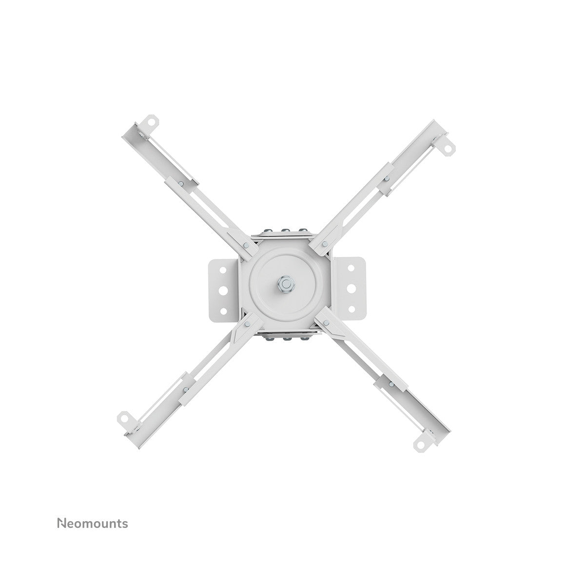 Neomounts CL25-530WH1 Supporto a soffitto beamer - alt. 25,5 cm - montaggio facile - mobilità completa