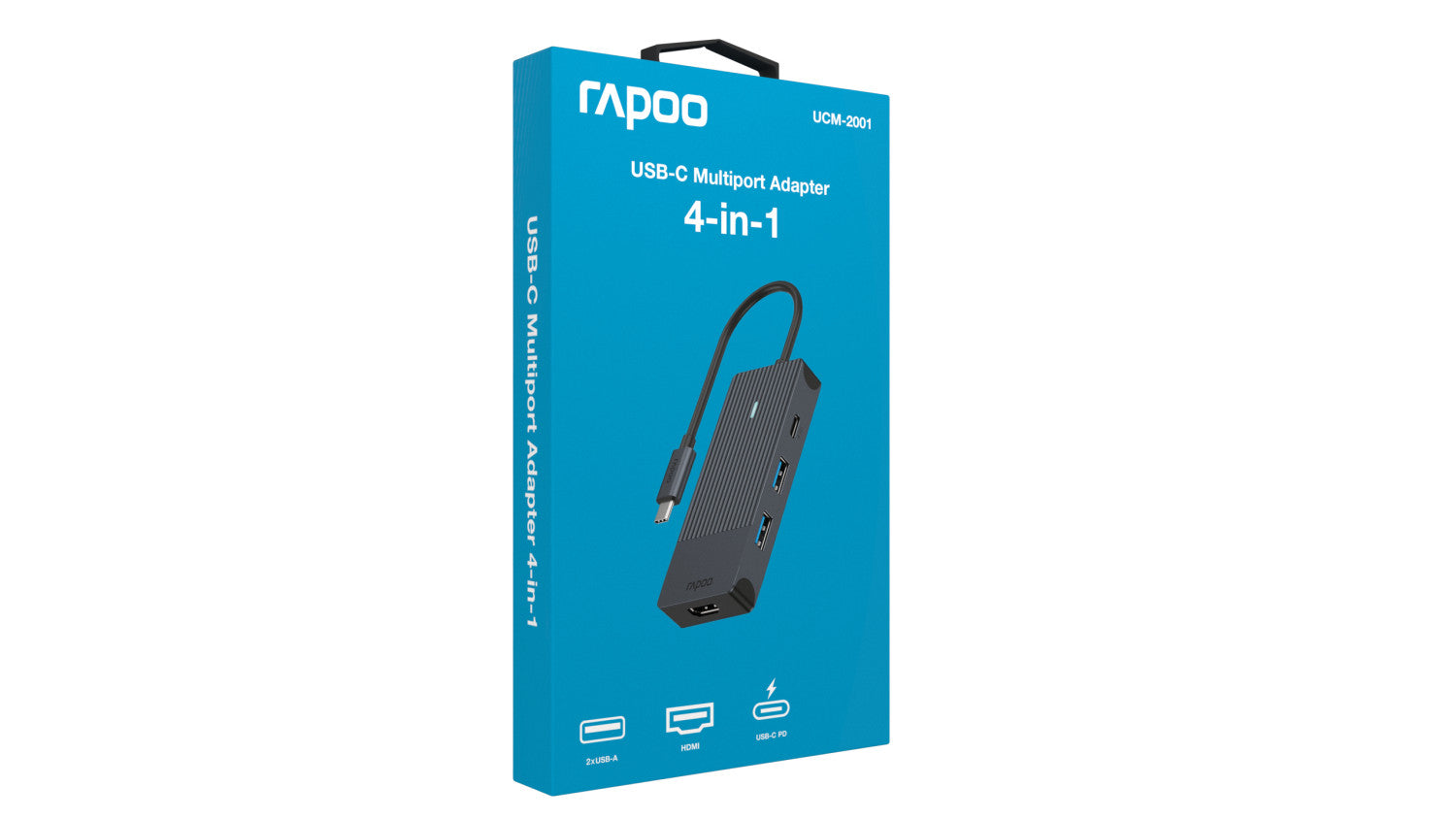 Rapoo UCM-2001 scheda di interfaccia e adattatore HDMI, USB 3.2 Gen 1 (3.1 Gen 1), USB tipo-C