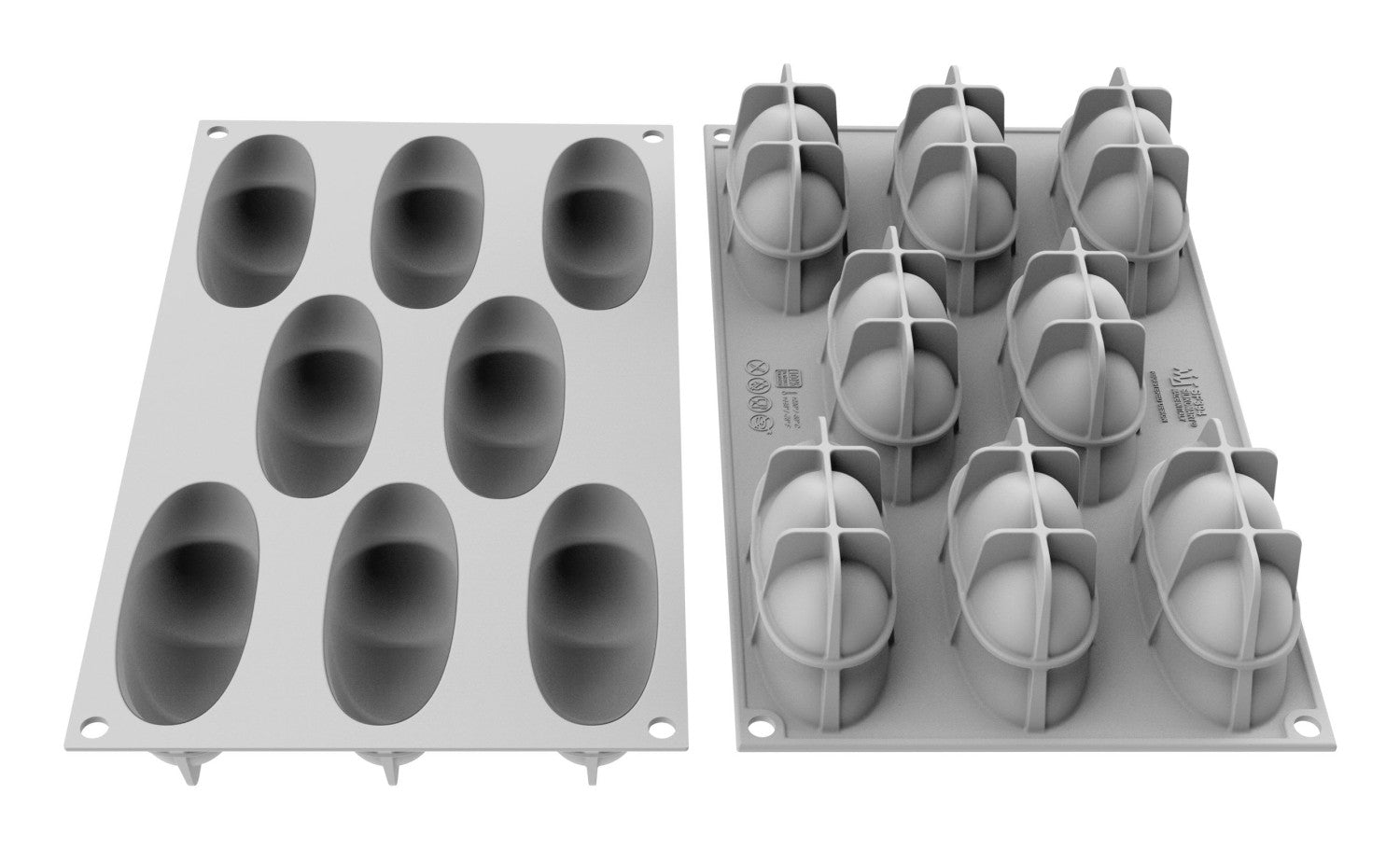 Silikomart Petal Grigio Silicone 94 ml 1 pz