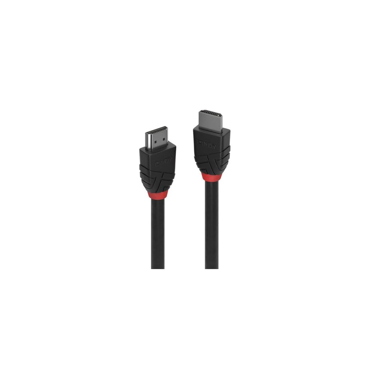 Lindy HDMI Cavo Spina HDMI-A 1.00 m Nero 36771