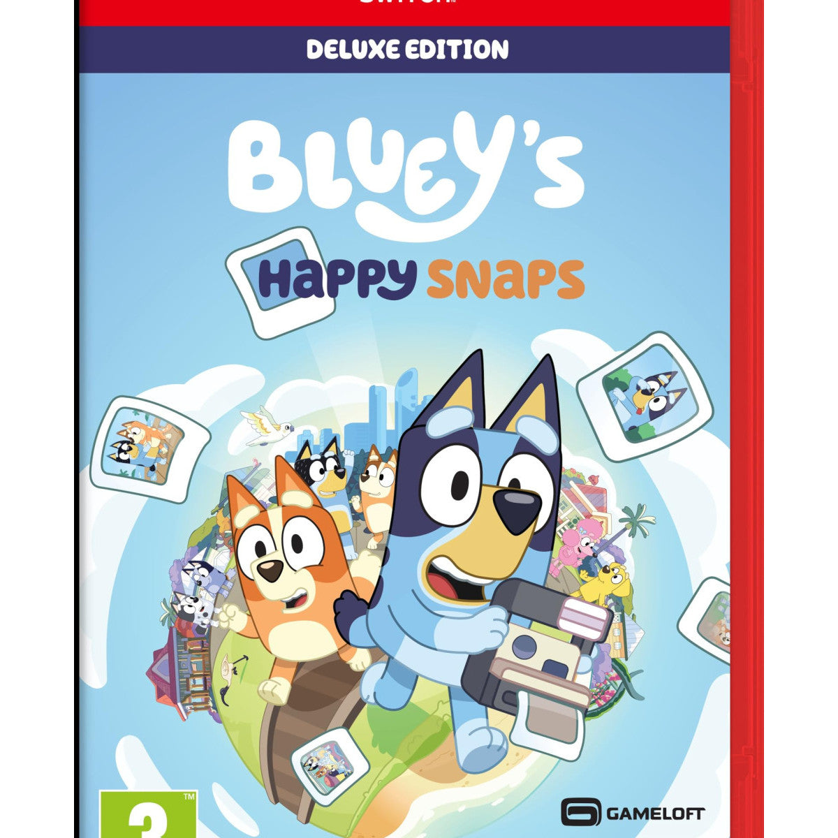 Namco Bandai Bluey's Happy Snaps Deluxe Edition Nintendo Switch