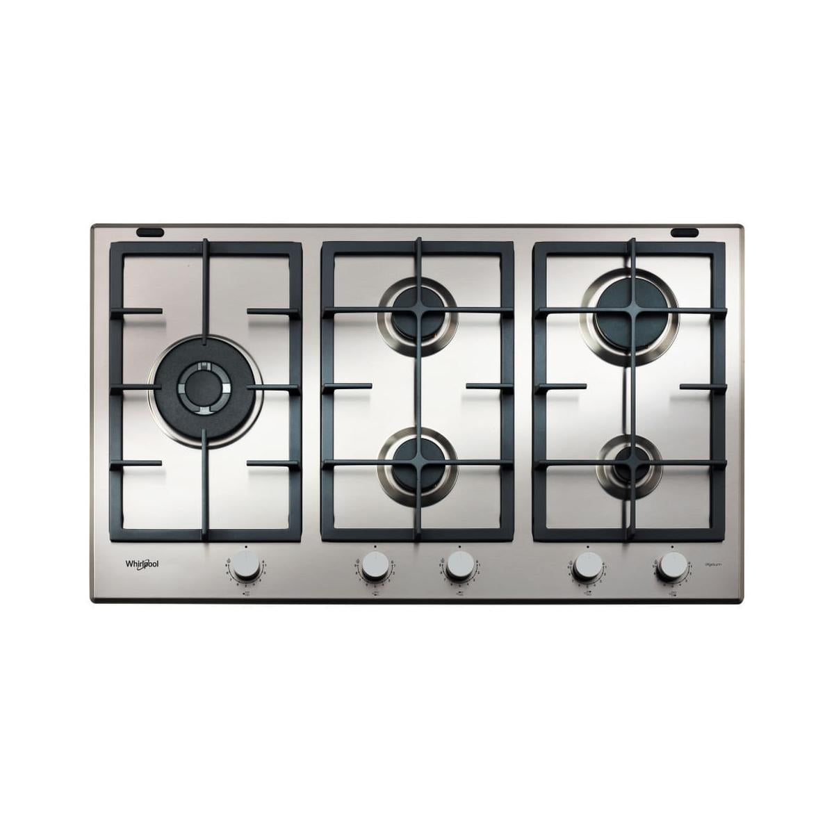 Whirlpool Piano Cottura GMAL 9522/IXL da Incasso 86 cm Gas 5 Fornelli Acciaio