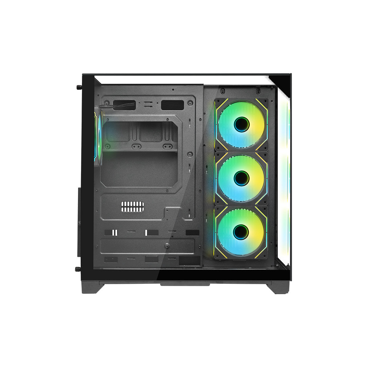 itek DARK CAVE PANO Tower Nero Case per PC