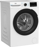 Beko b300 BMW9149DB: Lavatrice 9kg, classe A-30 , 1400giri, linea estetica NX, motore inverter, display touch, porta nera, tecnologia EnergySpin , funzione vapore