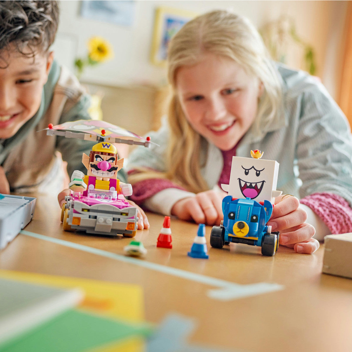 LEGO Super Mario Mario Kart Wario e Re Boo 512 Pezzi Set 72038 Età 8