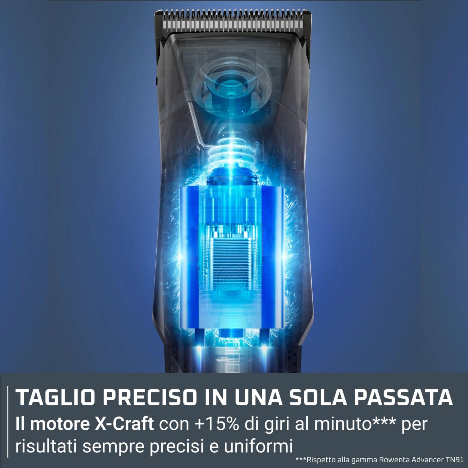 Rowenta X Series 700 Regolabarba Multifunzione 14-in-1 da Uomo, Lame Autoaffilanti in Acciaio Inox ad Alto Tenore di Carbonio, TN9650