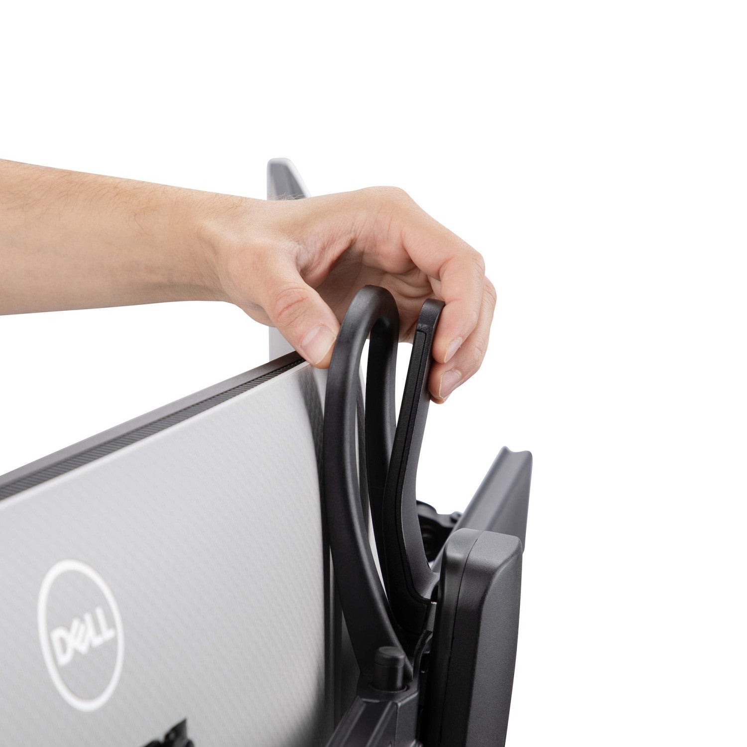 StarTech.com Supporto da Tavolo per Due Monitor- Staffa con barra trasversale per 2 Schermi da 27" VESA 75x75/100x100, altezza regolabile, portata 6 kg per Display