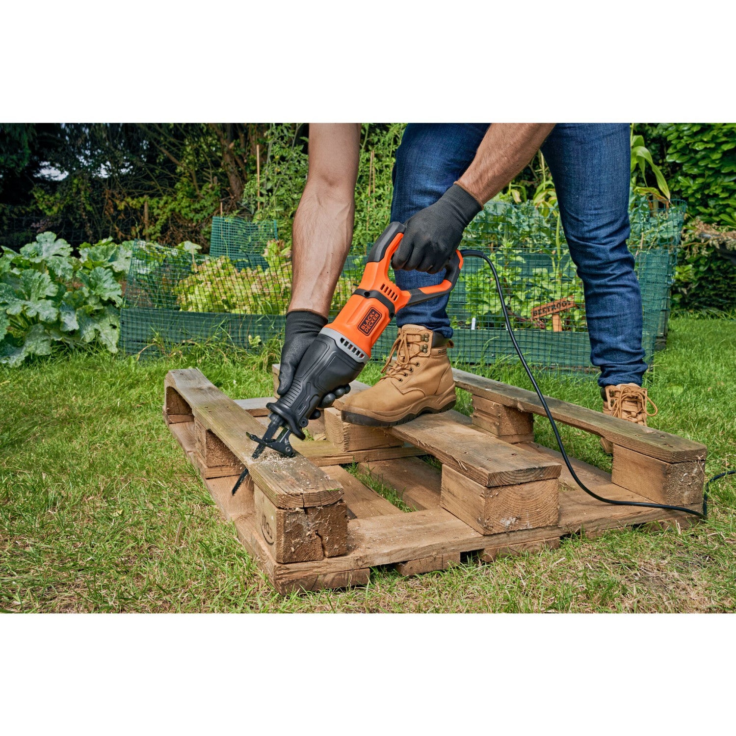 Black e Decker BES301-QS Sega alternativa 2800 spm 750 W Nero Arancione