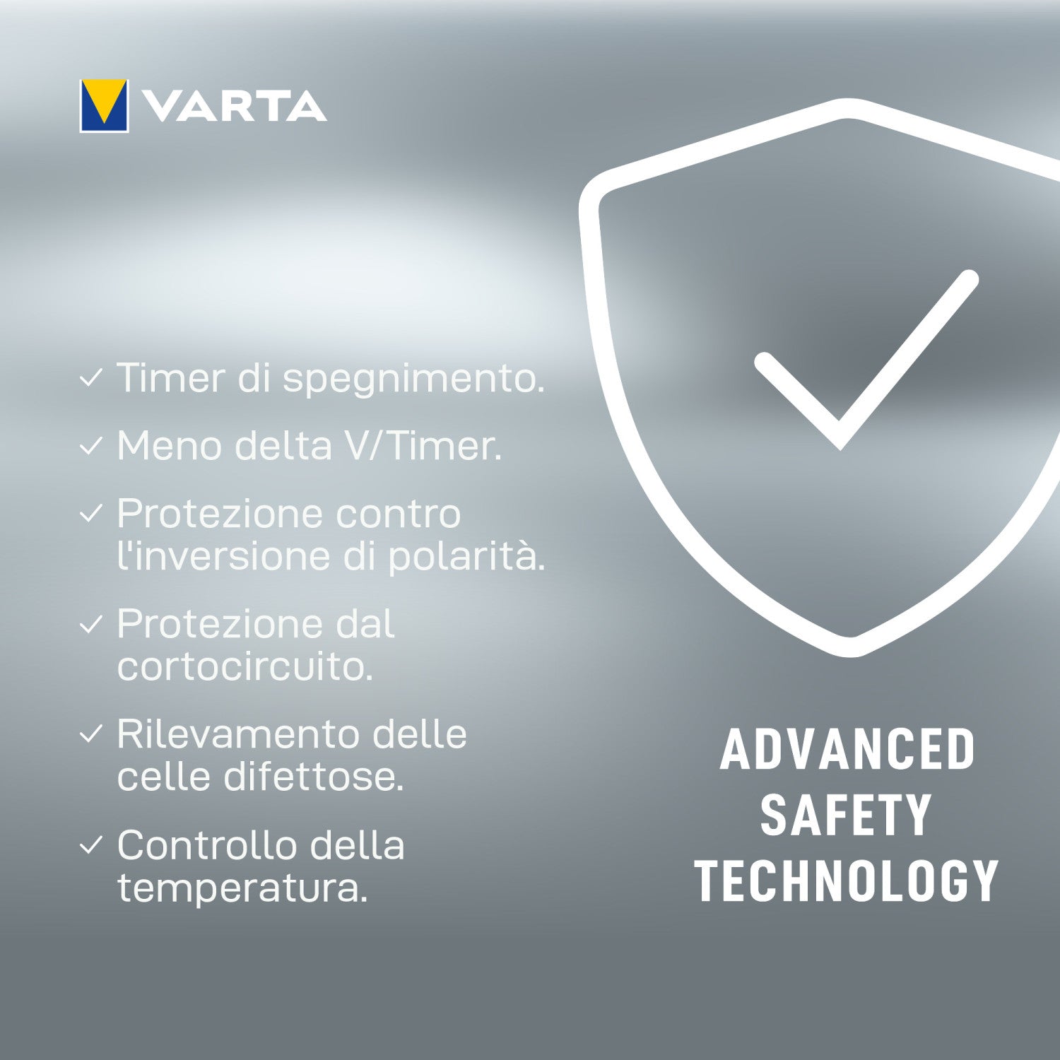 Varta LCD Plug charger AA e AAA Batterie ricaricabili NiMH incl. 4x AA 2100 mAh accu nero