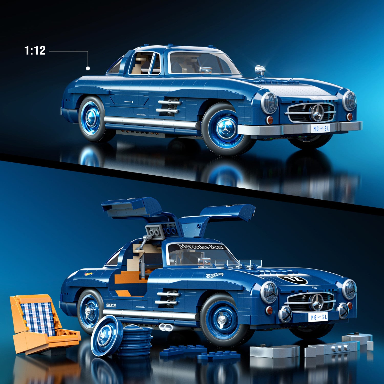 Hot Wheels HWW25 gioco di costruzione