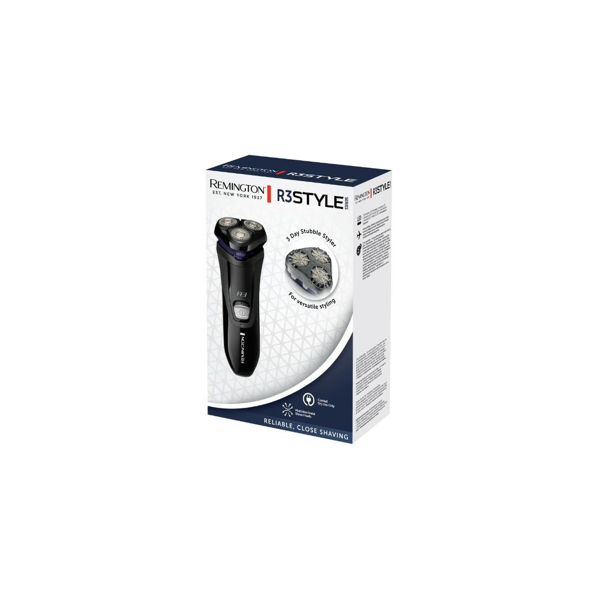 Remington R3002 Rotazione Trimmer Nero, Grigio