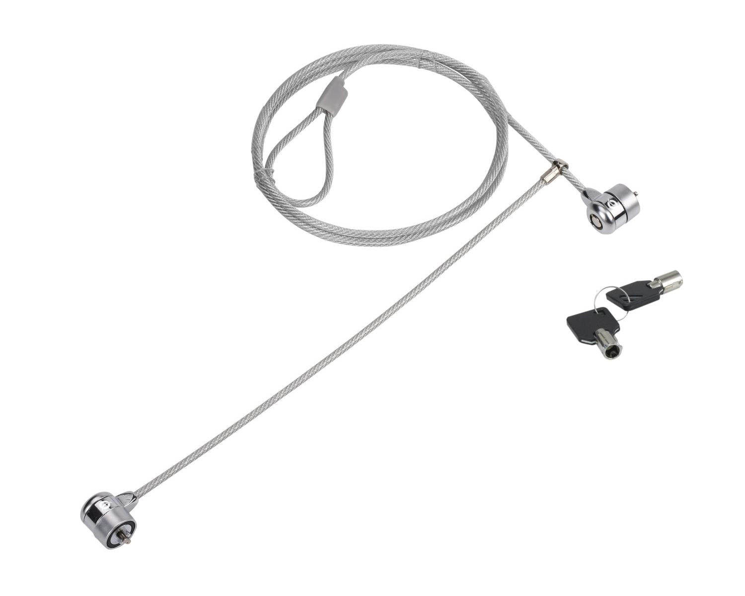 Conceptronic CNBSLOCK15T cavo di sicurezza Argento 1,5 m