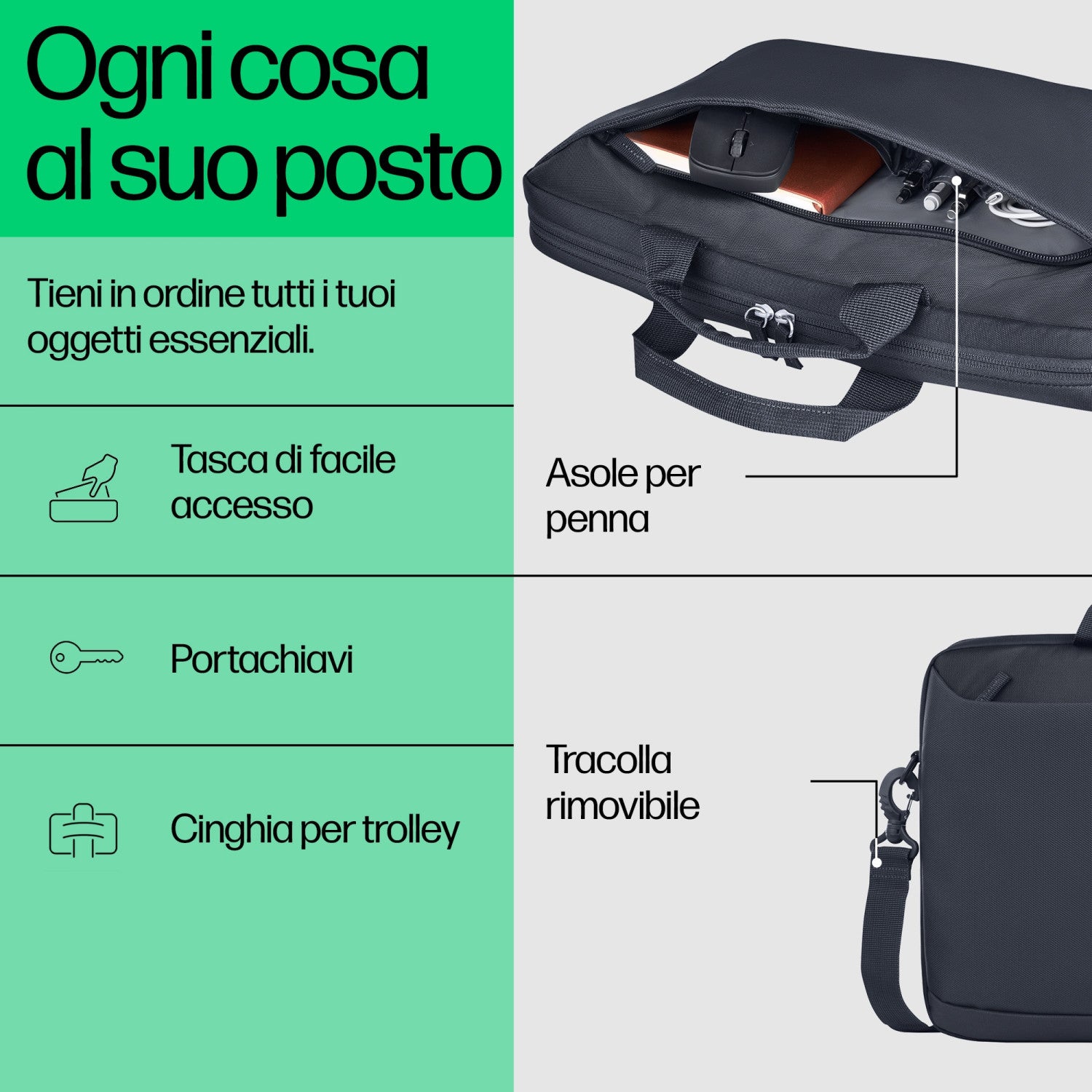 HP Valigetta per notebook da 14 pollici Everyday