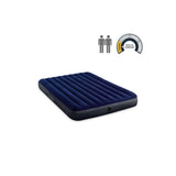 Intex DuraBeam Classic Downy Queen Doppio materasso Blu