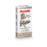 Caffè Musetti Intenso in Capsule di Alluminio Compatibili con Nespresso, 10 Pezzi