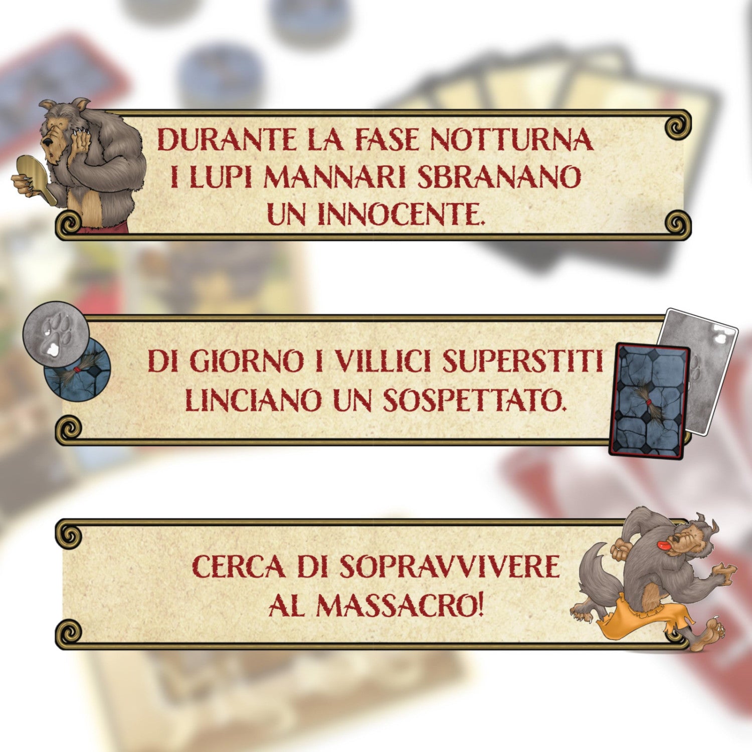 DV Giochi Lupus In Tabula - Gioco Da Tavolo Party Game - 8-24 Giocatori - 8 Anni
