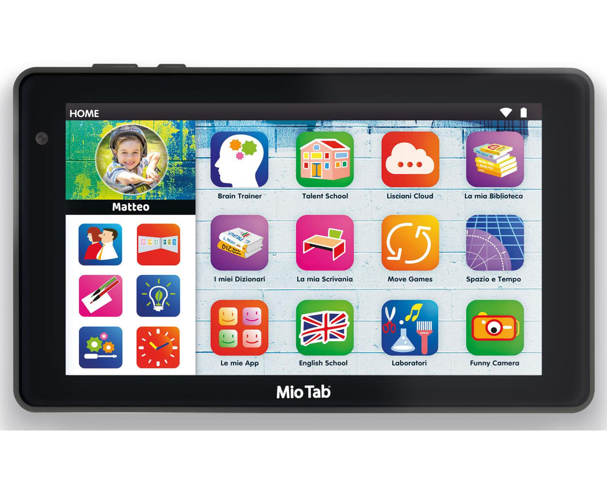Lisciani Hi Tech Educativo Mio Tab 7 pollici Evolution Pro Tablet per bambini