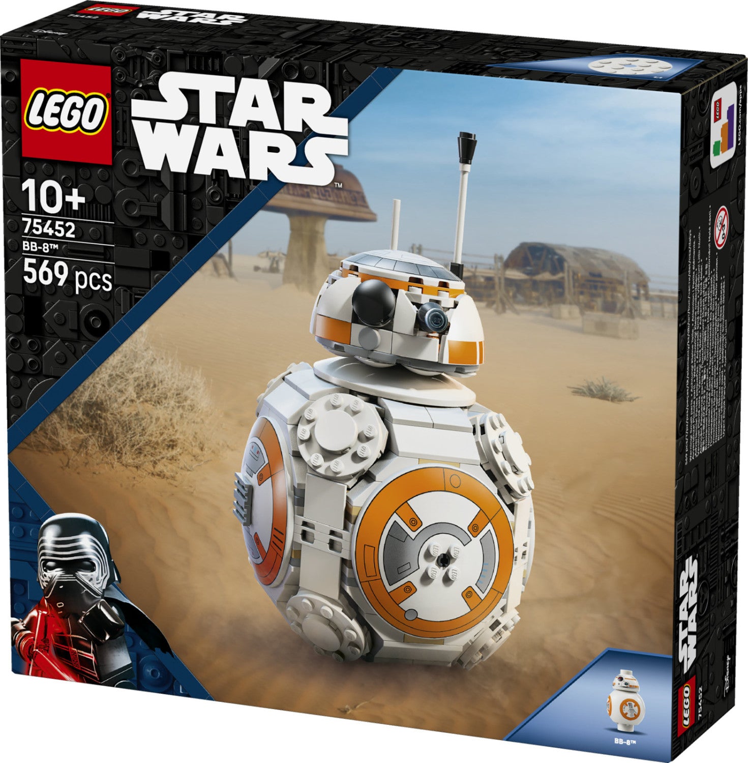 LEGO Star Wars Droide Astromeccanico BB-8 75452 - 569 Pezzi