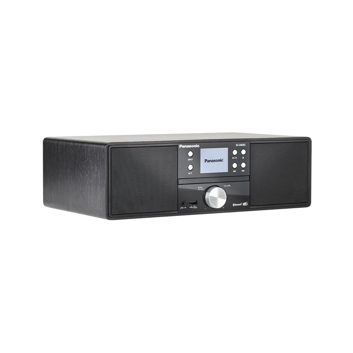 Panasonic SC-DM202EG-K Micro Hifi DAB Mini Impianto Audio Domestico 24 W Nero