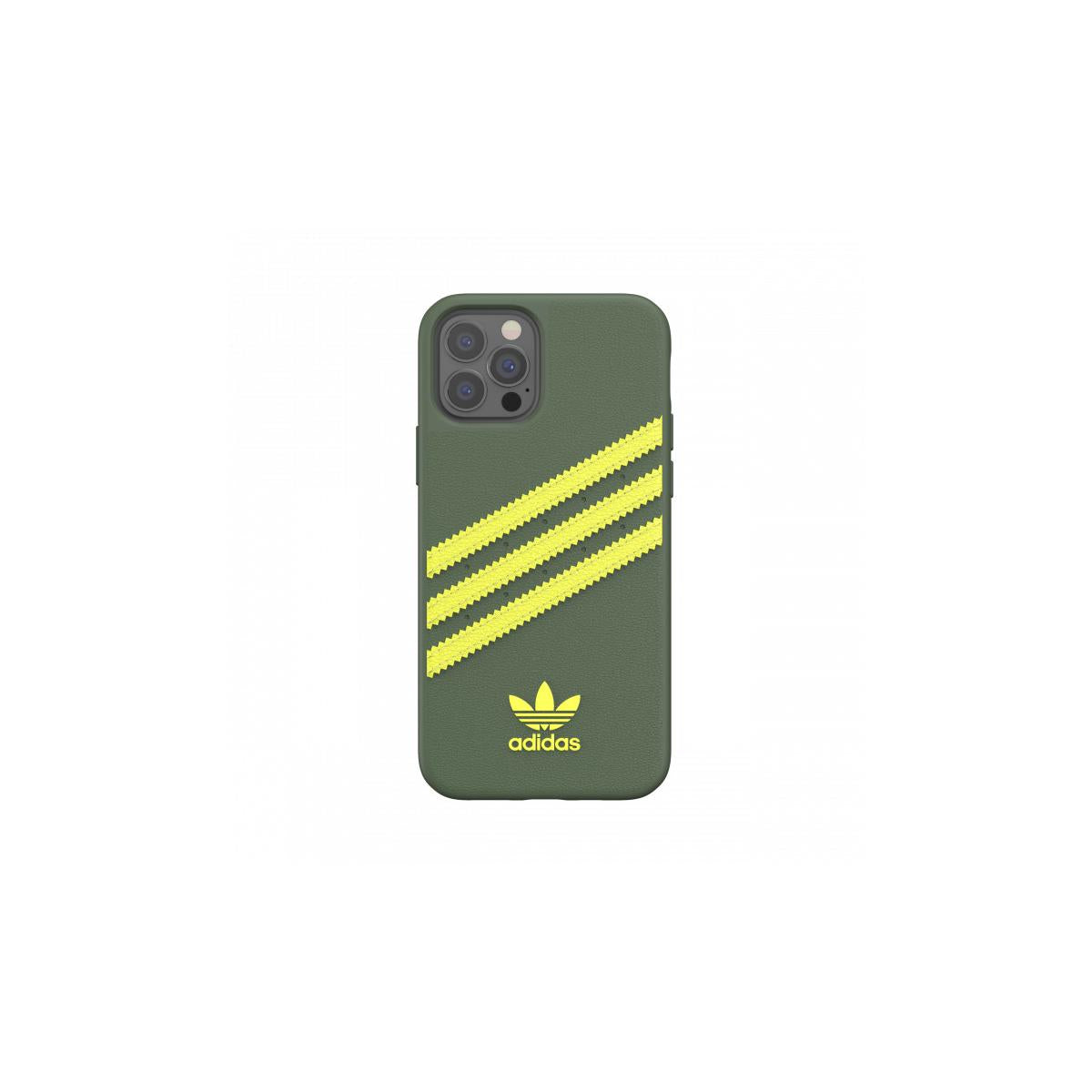 Adidas 3-Stripes custodia per cellulare 15,5 cm (6.1") Cover Verde, Giallo