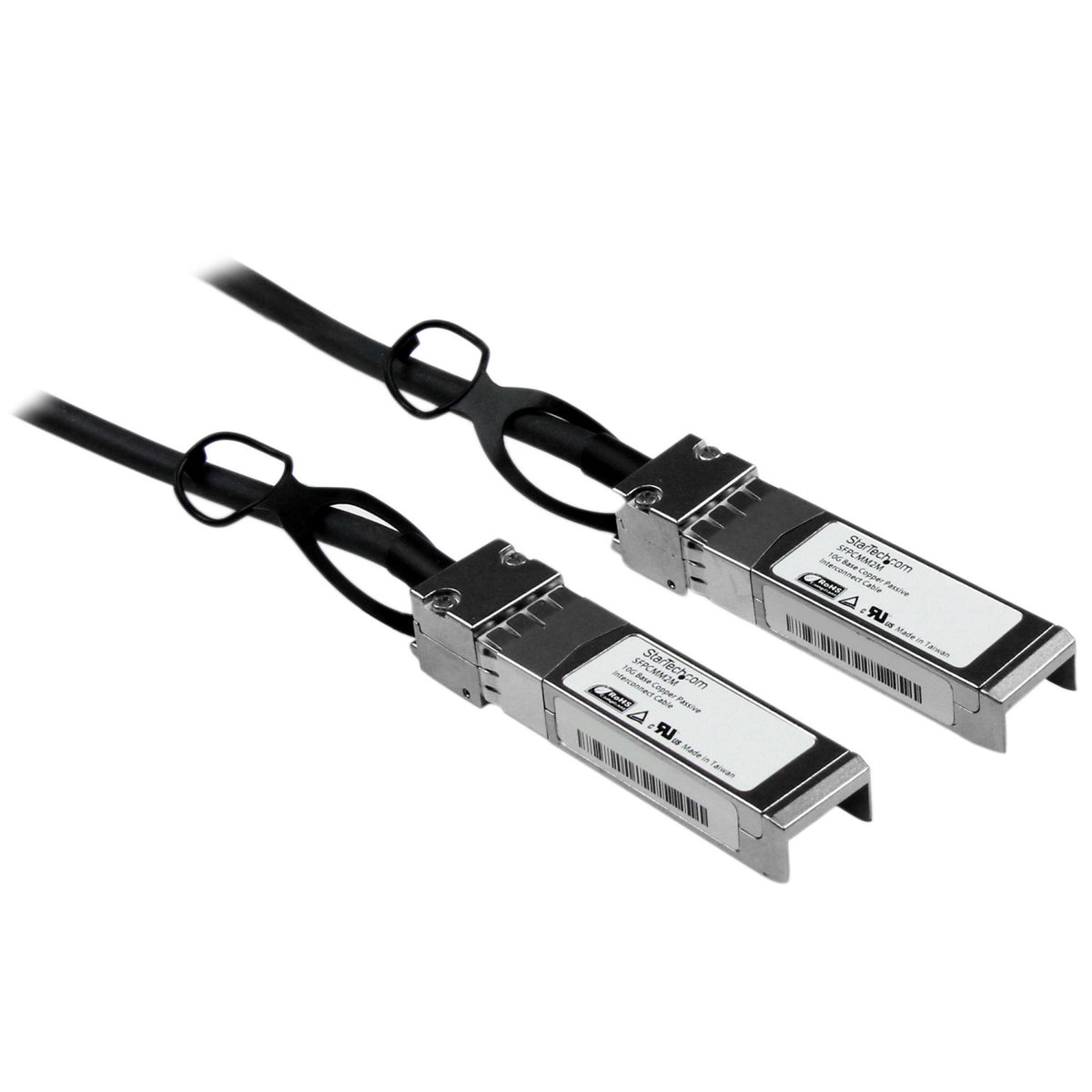 StarTech.com Cisco SFP-H10GB-CU2M Compatibile SFP 10-Gigabit Ethernet (10GbE) Cavo Passivo Twinax ad attacco diretto - 2 m