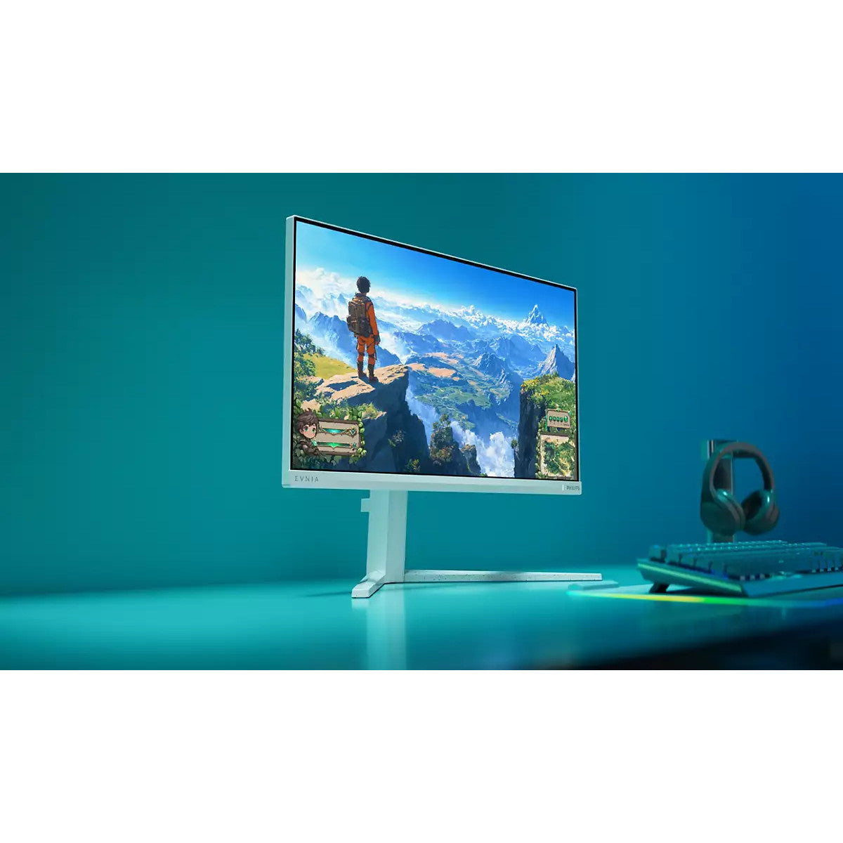 Philips Evnia 3000 24M2N3201P/00 Monitor PC 60,5 cm (23.8") 1920 x 1080 Pixel Full HD LCD Bianco