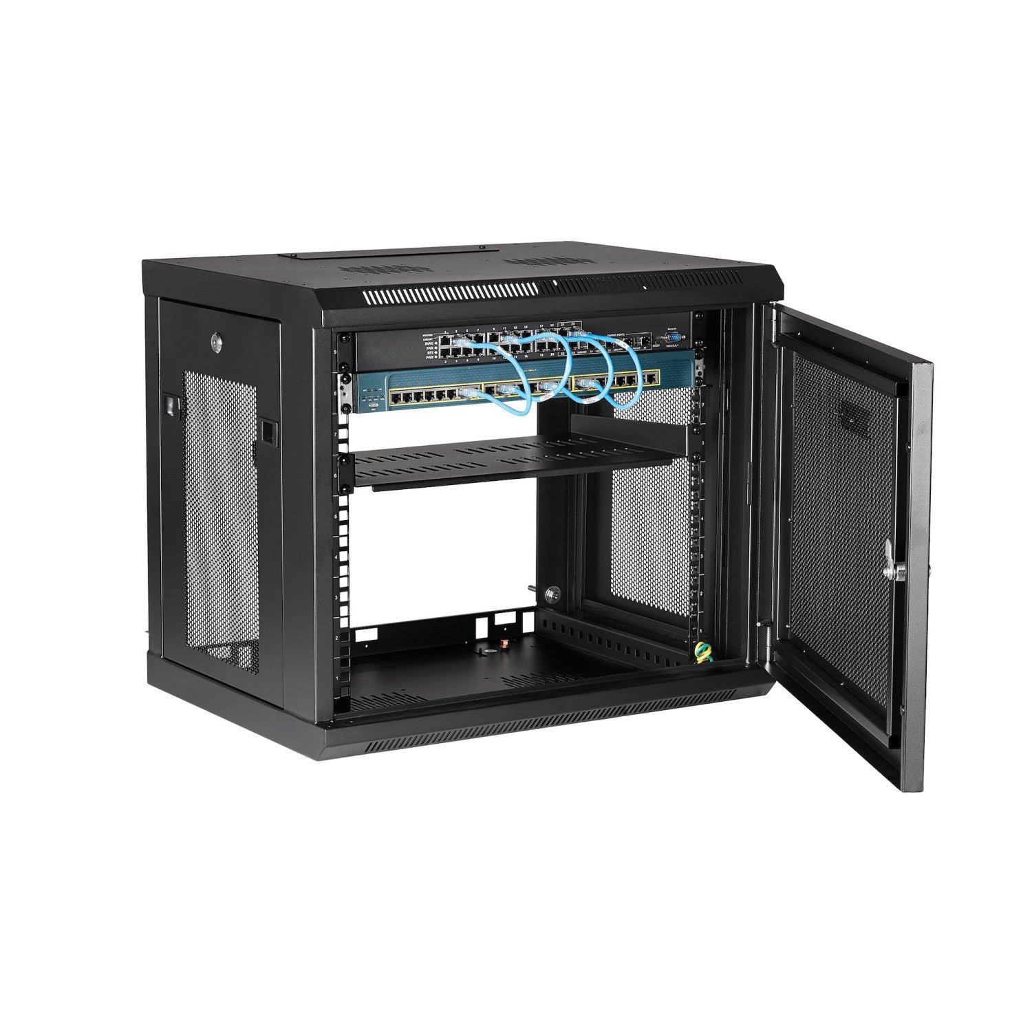 StarTech.com RK9WALM rack Da parete Nero